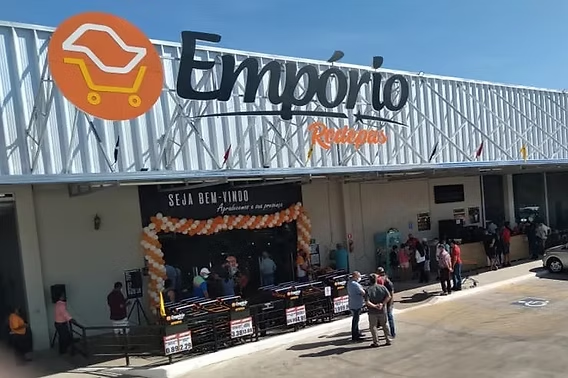 Fachada da loja Empório Redepas